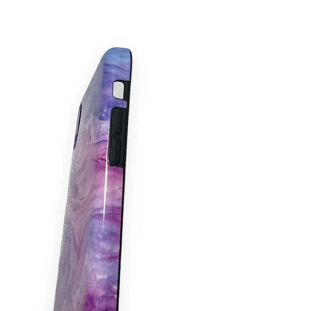 iPhone X Marble Purple Case